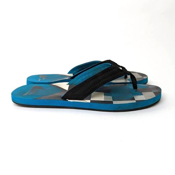 Molokai  Boys Layback Quiksilver Sandals - 6 - Picture 2 of 10